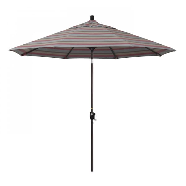 California Umbrella Patio Umbrella, Octagon, 101" H, Sunbrella Fabric, Gateway Blush - 194061033272