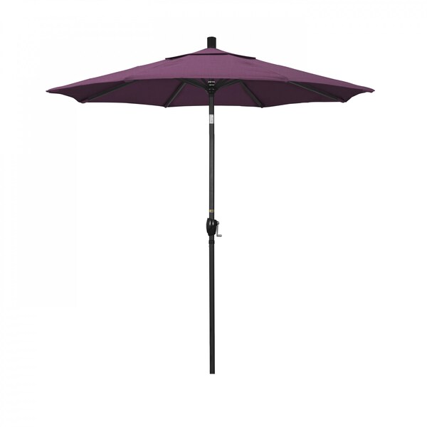California Umbrella Patio Umbrella, Octagon, 95.5" H, Sunbrella Fabric, Iris - 194061031483