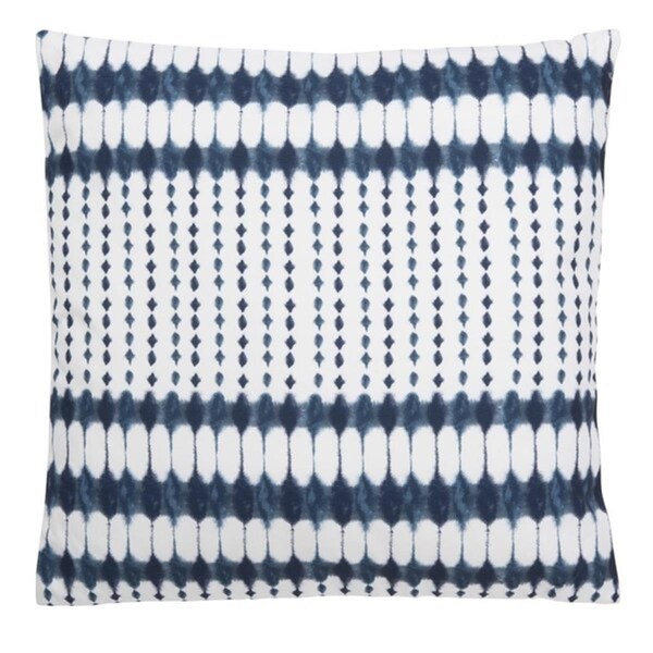 Safavieh 18 x 18 x 2 in. Indoor & Outdoor Kenza Pillow Navy&White - PPL216A-1818
