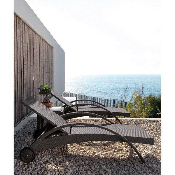 Hospitality Rattan Patio Soho Chaise Lounge - 903-1324-JBP