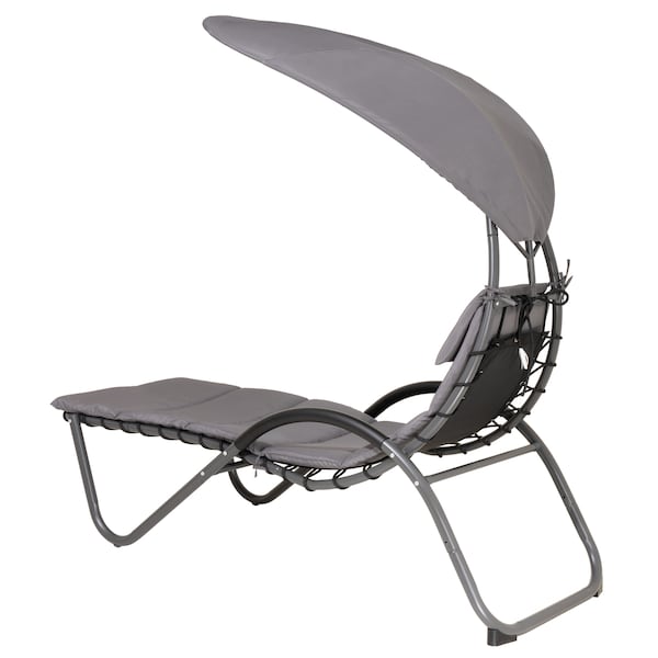 Deko Living Outdoor Patio Lounge Chair with Canopy - COP20203