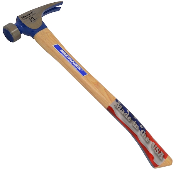 Vaughan CF2-HC 19 oz California Miller Curved Hickory Handle - 11604