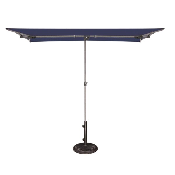 Cerrar SimplyShade Capri 4.95 ft. x 6.93 ft. Rectangle Balcony Umbrella Navy - CE2650459