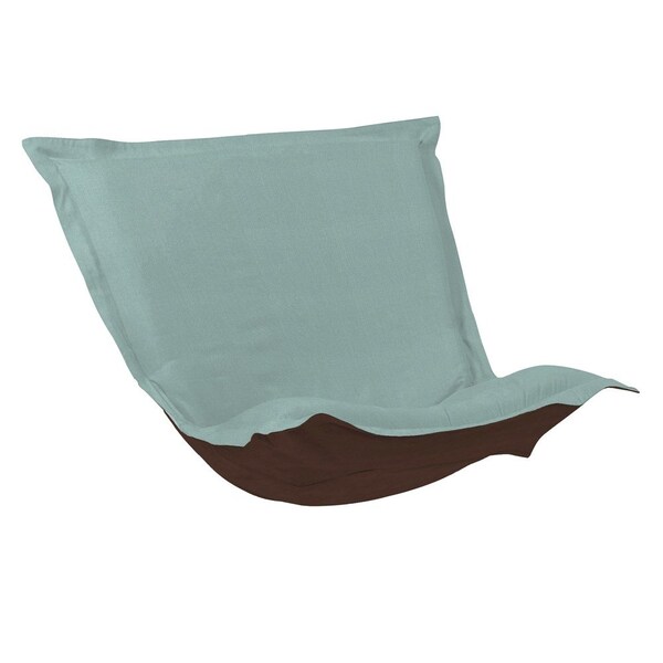 Howard Elliott Puff Chair Cover Textured solid sterling Breeze - Cover Only - C300-200