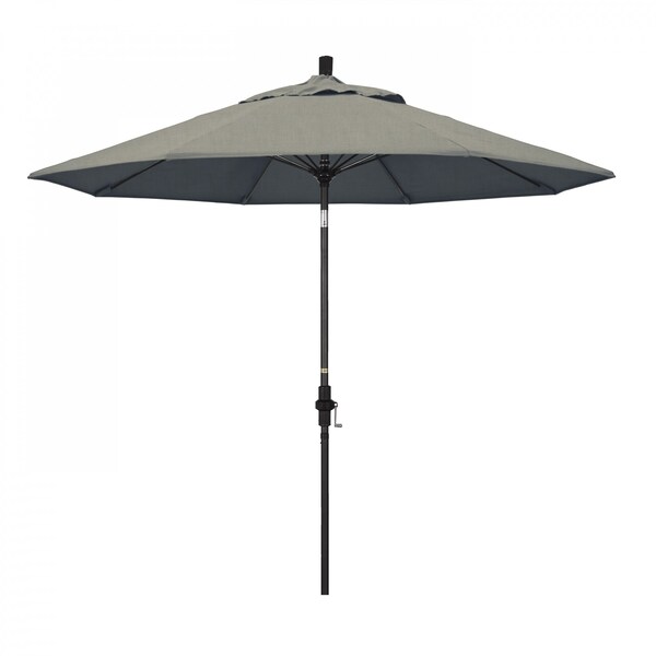 California Umbrella Patio Umbrella, Octagon, 101" H, Sunbrella Fabric, Spectrum Dove - 194061027462