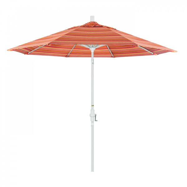 California Umbrella Patio Umbrella, Octagon, 102.38" H, Sunbrella Fabric, Dolce Mango - 194061018224