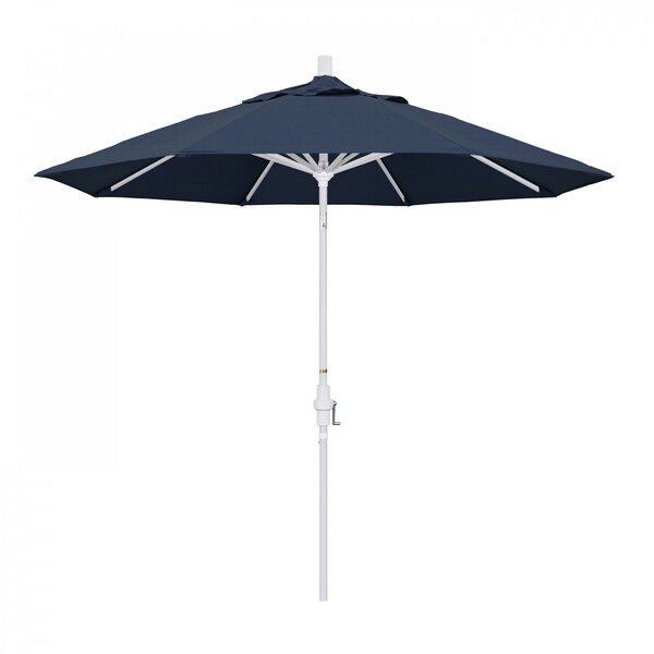 California Umbrella Patio Umbrella, Octagon, 102.38" H, Sunbrella Fabric, Spectrum Indigo - 194061017890