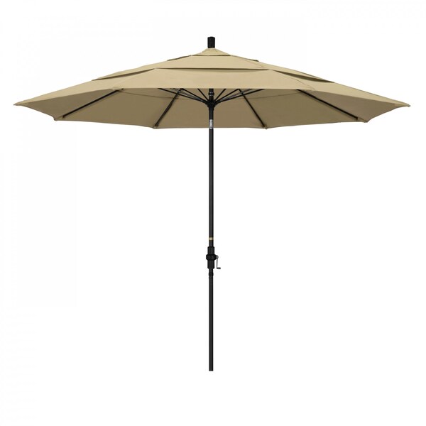 California Umbrella Patio Umbrella, Octagon, 109.5" H, Sunbrella Fabric, Antique Beige - 194061022399