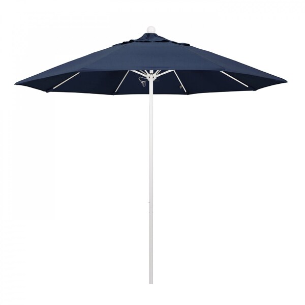 California Umbrella Patio Umbrella, Octagon, 103" H, Sunbrella Fabric, Spectrum Indigo - 194061007143