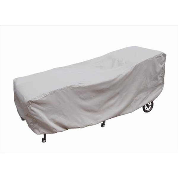 Simplyshade SimplyShade 84 in. Large Chaise Lounge Cover  Grey - SSCPL121L