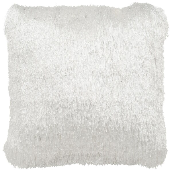 Safavieh 14 x 24 in. Indoor & Outdoor Shag Pillow, Pearl - PPL210A-1424