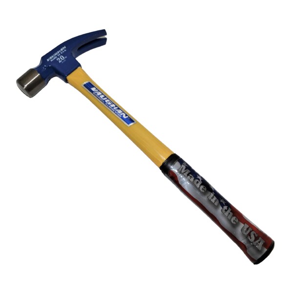 Vaughan FS999L 20 Oz Smooth Face Fiberglass Rip Hammer - 10516