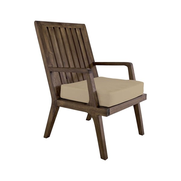 Elk Home Teak Arm Chair Cushion In Cream - 2317010CO