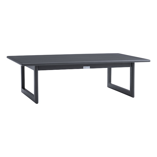 Armen Living Argiope 4 Piece Outdoor Dark Gray Aluminum & Fabric Outdoor Conversation Set - 840254333031