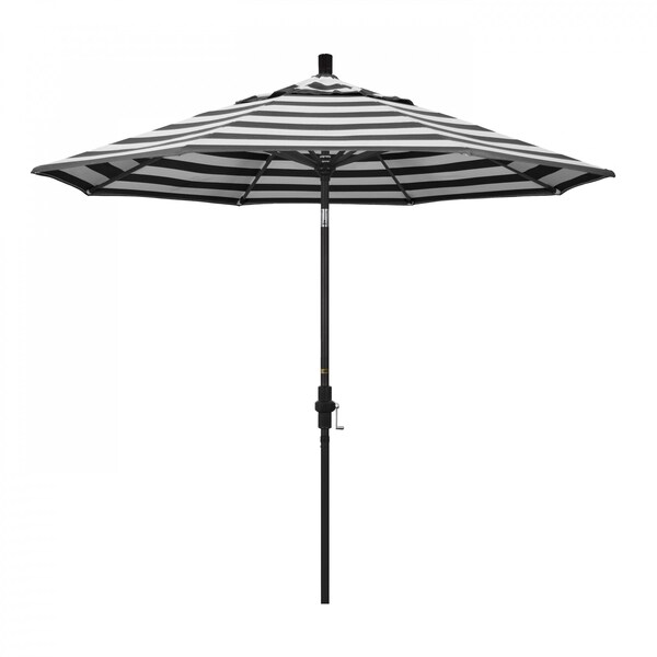 California Umbrella Patio Umbrella, Octagon, 102.38" H, Sunbrella Fabric, Cabana Classic - 194061019207