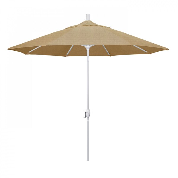 California Umbrella Patio Umbrella, Octagon, 101" H, Sunbrella Fabric, Linen Sesame - 194061034194