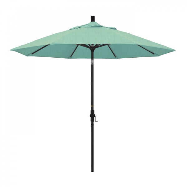 California Umbrella Patio Umbrella, Octagon, 102.38" H, Sunbrella Fabric, Spectrum Mist - 194061018767