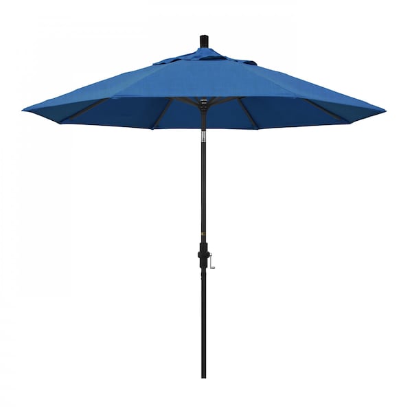 California Umbrella Patio Umbrella, Octagon, 102.38" H, Sunbrella Fabric, Regatta - 194061019108