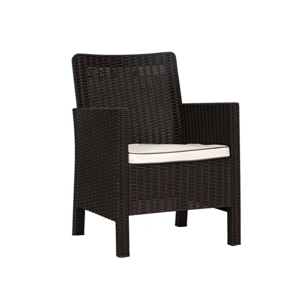 Rainbow Outdoor Nova 4-Piece Sofa Set with Cushions-Brown - RBO-NOVA-BRW-4PC-S