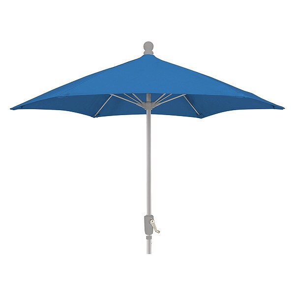 Fiberbuilt Patio Umbrella Crnk Ba W/Blue, 7.5Ft - 7HCRA-PACIFIC BLUE
