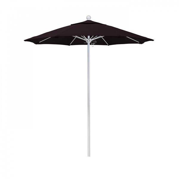 California Umbrella Patio Umbrella, Octagon, 96" H, Pacifica Fabric, Purple - 194061005309