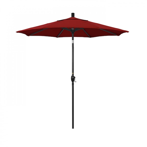 California Umbrella Patio Umbrella, Octagon, 95.5" H, Pacifica Fabric, Red - 194061031735