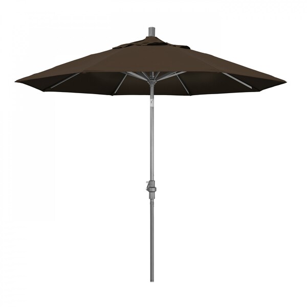 California Umbrella Patio Umbrella, Octagon, 102.38" H, Pacifica Fabric, Mocha - 194061016862