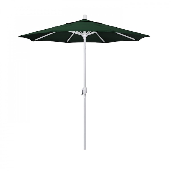 California Umbrella Patio Umbrella, Octagon, 95.5" H, Olefin Fabric, Hunter Green - 194061030684