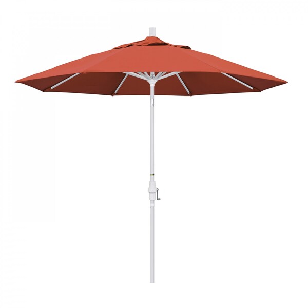 California Umbrella Patio Umbrella, Octagon, 102.38" H, Olefin Fabric, Sunset - 194061018422