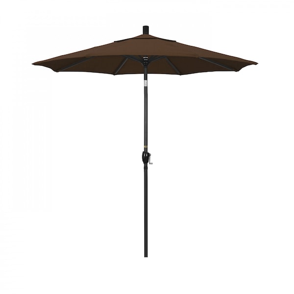 California Umbrella Patio Umbrella, Octagon, 95.5" H, Olefin Fabric, Teak - 194061031650