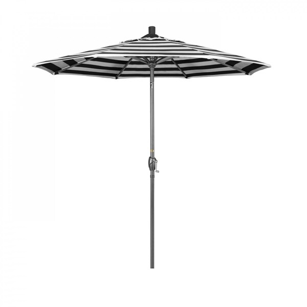 California Umbrella Patio Umbrella, Octagon, 95.5" H, Sunbrella Fabric, Cabana Classic - 194061028926