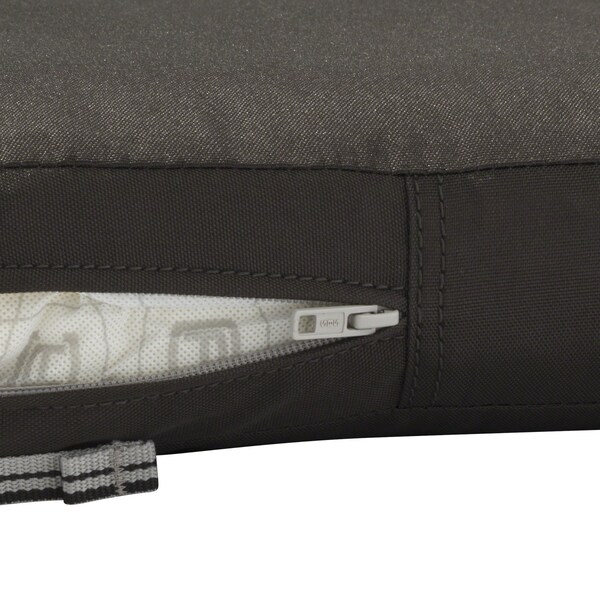 Classic Accessories Ravenna Seat Cushion, Espresso, 21"x19"x3" - 62-009-ESPRES-EC
