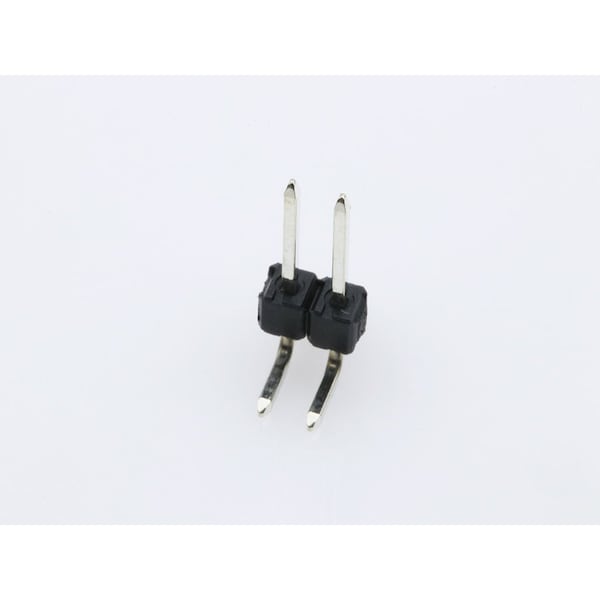 Molex Board Connector, 2 Contact(S), 1 Row(S), Male, Right Angle, 0.1 Inch Pitch, Solder Terminal,  - 22288020