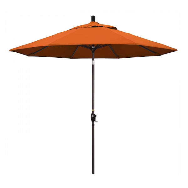 California Umbrella Patio Umbrella, Octagon, 101" H, Pacifica Fabric, Tuscan - 194061033586