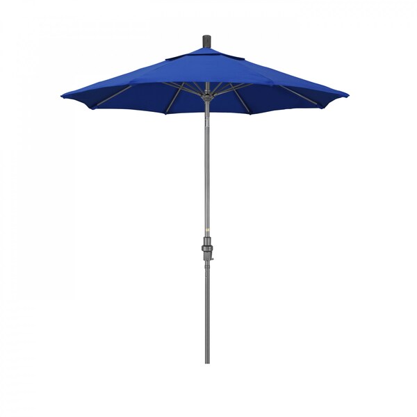 California Umbrella Patio Umbrella, Octagon, 102.5" H, Pacifica Fabric, Pacific Blue - 194061023686