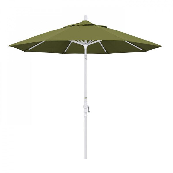 California Umbrella Patio Umbrella, Octagon, 102.38" H, Pacifica Fabric, Palm - 194061018637