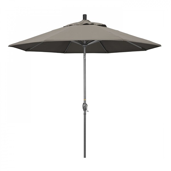 California Umbrella Patio Umbrella, Octagon, 101" H, Pacifica Fabric, Taupe - 194061032800