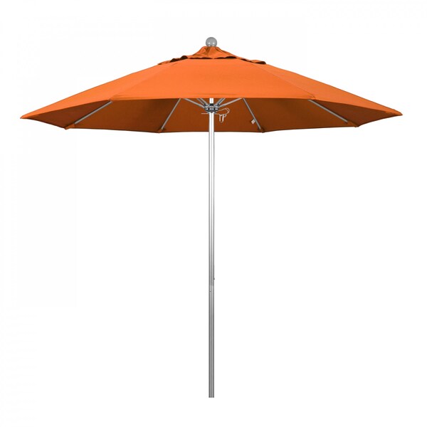 California Umbrella Patio Umbrella, Octagon, 103" H, Sunbrella Fabric, Tuscan - 194061005514