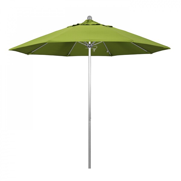 California Umbrella Patio Umbrella, Octagon, 103" H, Sunbrella Fabric, Macaw - 194061005545