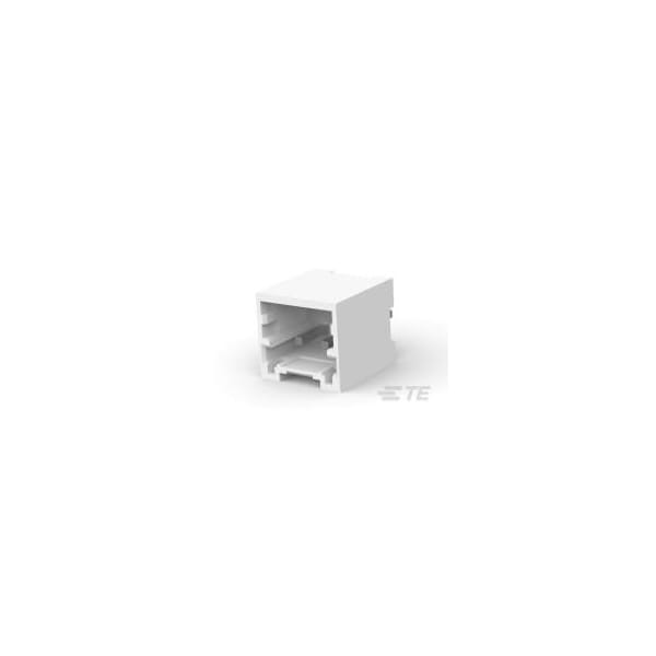 Te Connectivity Board Connector, 2 Contact(S), 1 Row(S), Male, Straight, Solder Terminal, Natural Insulator - 1971032-2