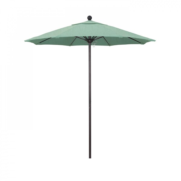 California Umbrella Patio Umbrella, Octagon, 96" H, Sunbrella Fabric, Spectrum Mist - 194061003596