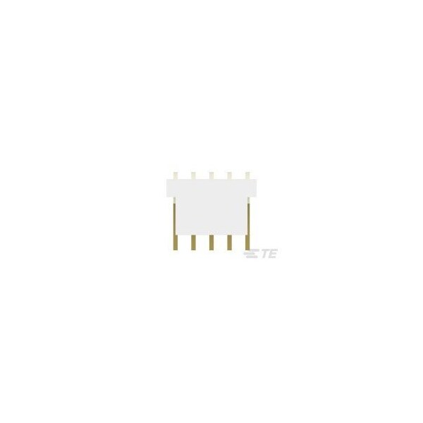 Te Connectivity Headers & Wire Housings Friction Lck Hdr 5P R.A. Post Gold - 3-641216-5