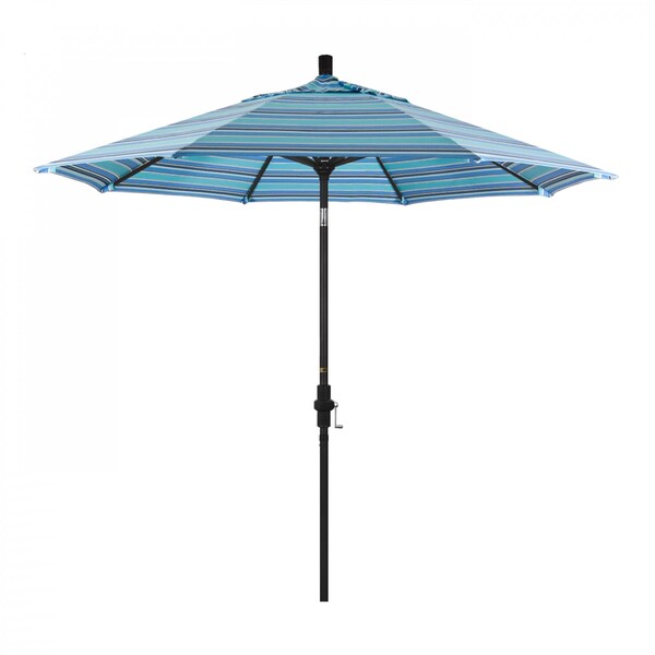 California Umbrella Patio Umbrella, Octagon, 102.38" H, Sunbrella Fabric, Dolce Oasis - 194061019139