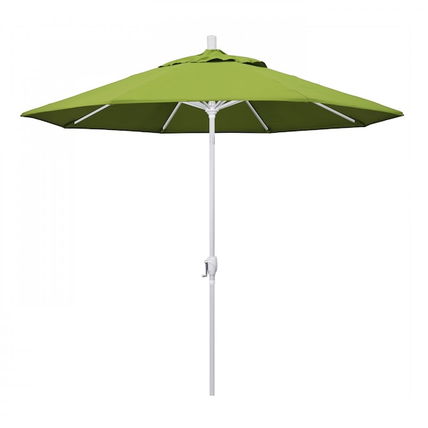 California Umbrella Patio Umbrella, Octagon, 101" H, Sunbrella Fabric, Macaw - 194061033951