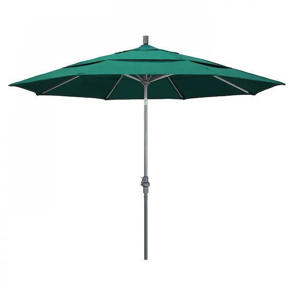 California Umbrella Patio Umbrella, Octagon, 110.5" H, Sunbrella Fabric, Spectrum Aztec - 194061012741