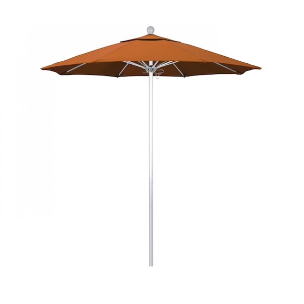 California Umbrella Patio Umbrella, Octagon, 96" H, Sunbrella Fabric, Tuscan - 194061002933