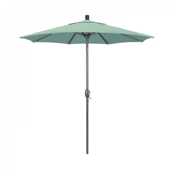 California Umbrella Patio Umbrella, Octagon, 95.5" H, Sunbrella Fabric, Spectrum Mist - 194061028483