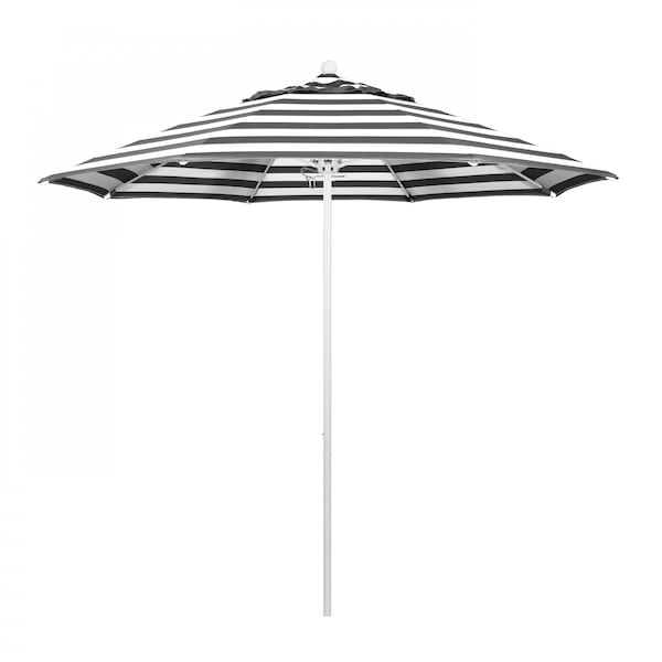 California Umbrella Patio Umbrella, Octagon, 103" H, Sunbrella Fabric, Cabana Classic - 194061007556