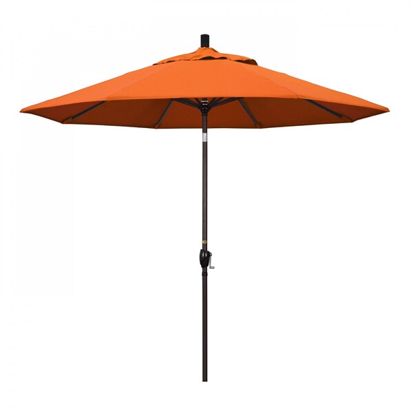 California Umbrella Patio Umbrella, Octagon, 101" H, Sunbrella Fabric, Tuscan - 194061033029
