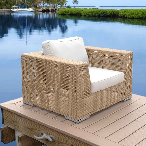 Panama Jack Outdoor Panama Jack Austin Lounge Chair - PJO-3801-NAT-LC